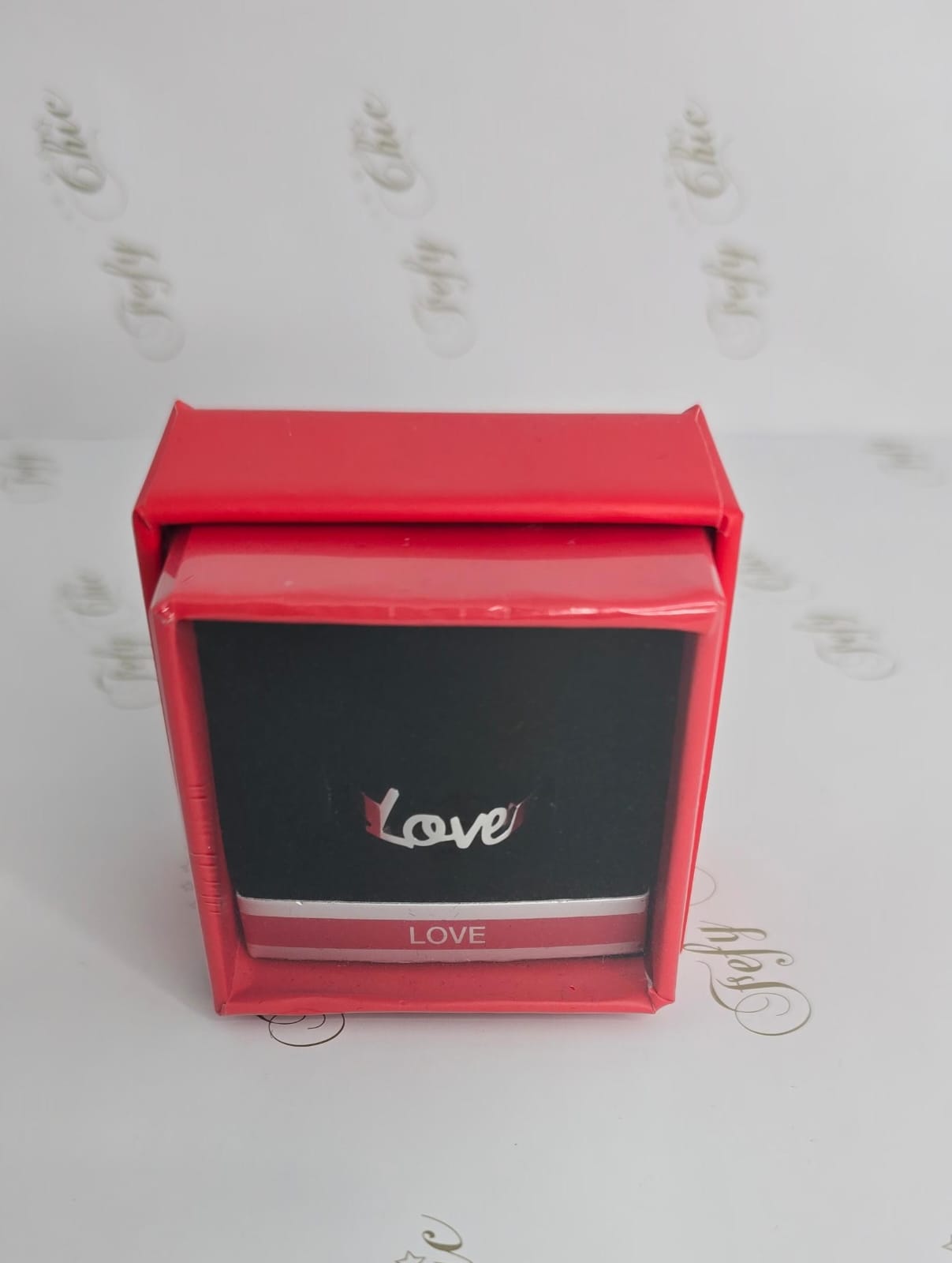 Anello acciaio love