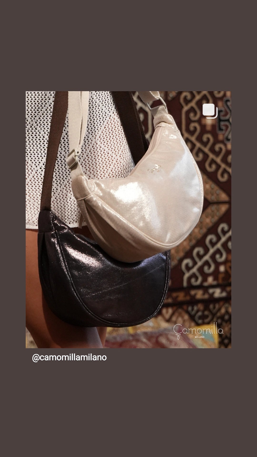 Borsa Tracolla Mezzaluna